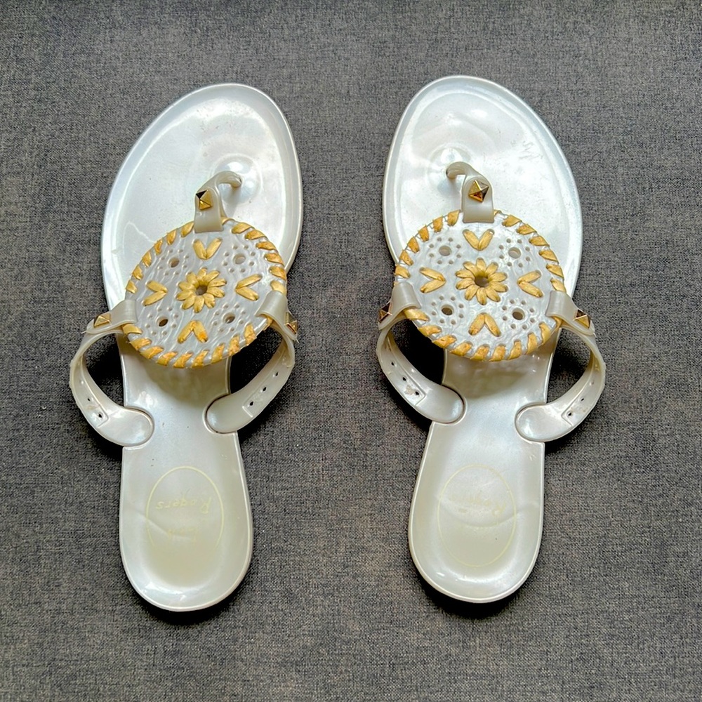 Jack Rogers Thong Jelly Sandals